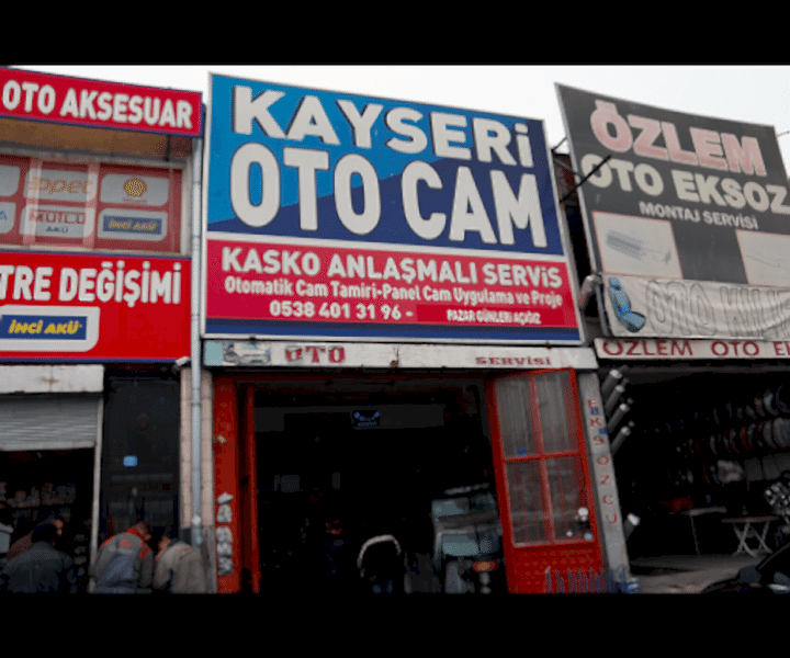  Kayseri Oto Cam Hizmetleri